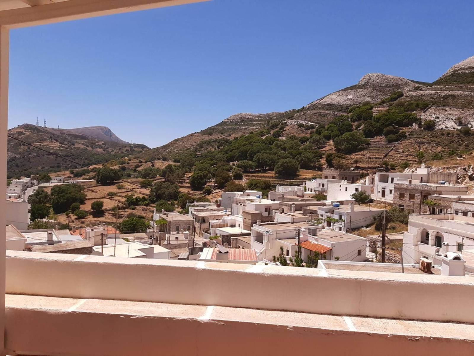 Apartamento Bella Vista Montagna Apérathos Exterior foto